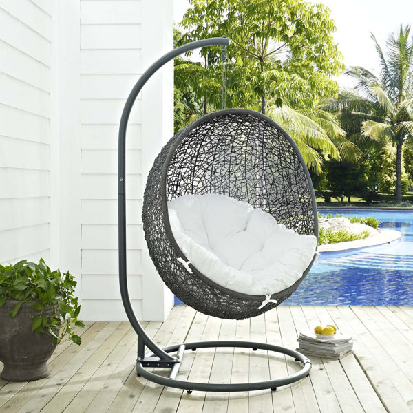 Valletta swing 2025 chair with stand